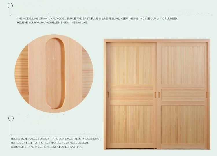 Good Price Mixed Color Nordic Style Home Customized Furniture Wooden Wardrobe