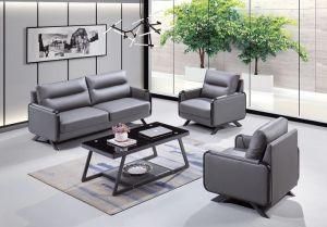Popular Modern Leisure Leather Sofa for Office and Lounge
