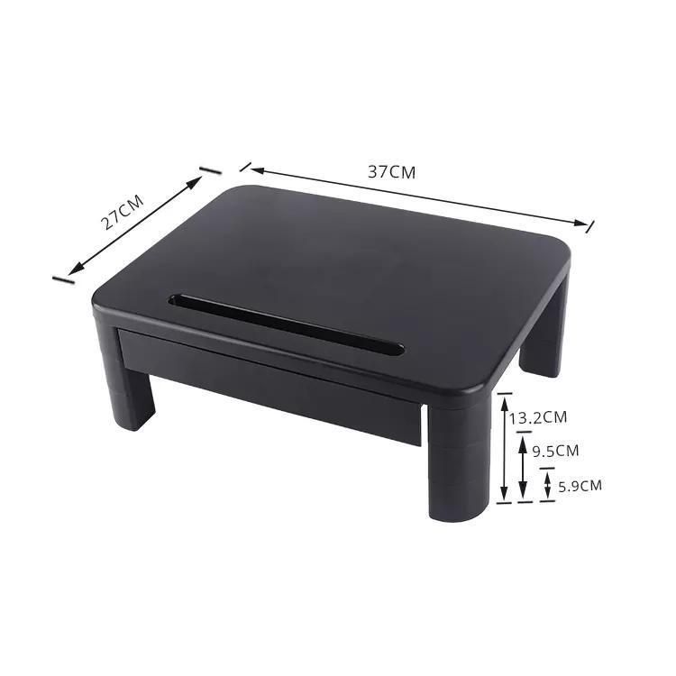 Adjustable Laptop Rack Computer Screen Riser Monitor Riser Stand Shelf