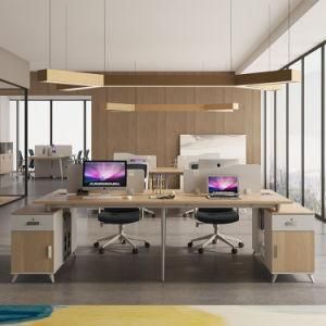 Modern Style Wholesale 4 6 Person Cluster Workstation