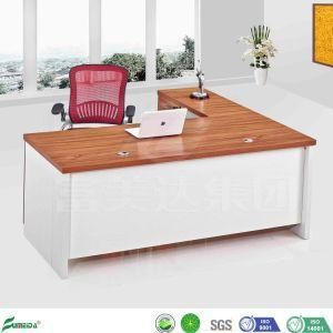 Modern Solid MFC Wood Furniture L Shape Office Executive Wood Table Manager Desk