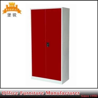 Fas-005 Chinese Wardobe Double Door Metal Locker Steel Almirah Multifunctional Design Cabinet