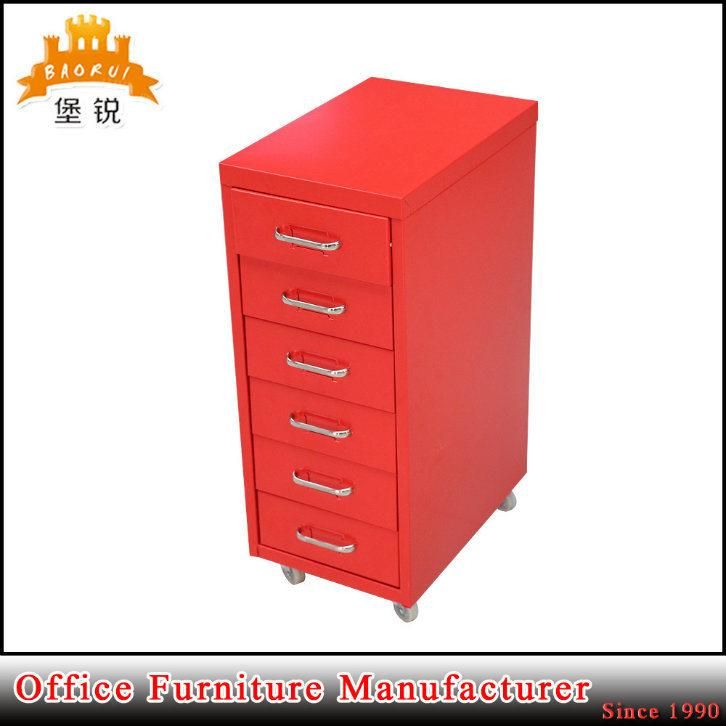 Fas-117new Kd Structure Small Six Chest Drawers Filing Cabinet