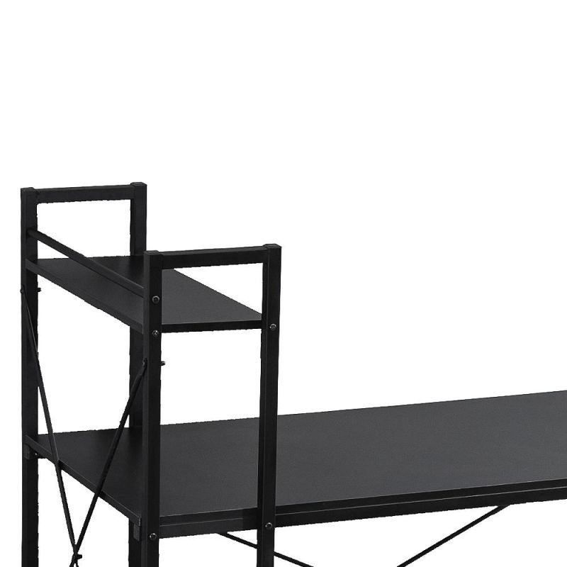 New Arrival Office Working Study Desk with Bookcase Computer Desk