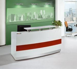 Reception Table Reception Desk 2019 Counter Desk Cashier Checkout Counter Modern Office Furniture New Design Fashion High Glossy Counter Table