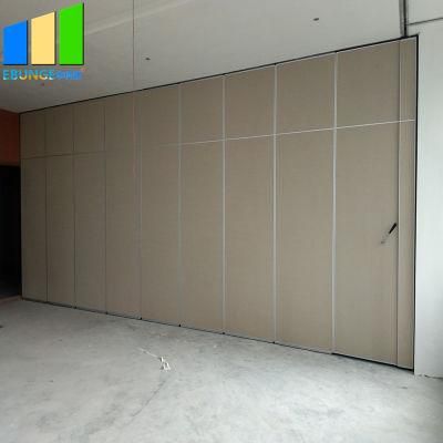 Office Partition Aluminium Channel MDF Room Divider Folding Moving Partition Wall