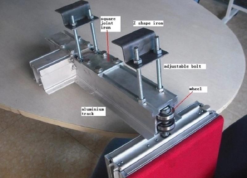 Exrtruded Aluminium Sliding Movable Partition Wall Profiles, Aluminum T Tracks