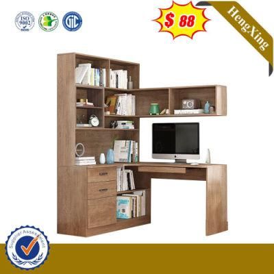 Multifunction Furniture Wooden Computer Table with Living Room Cabinet