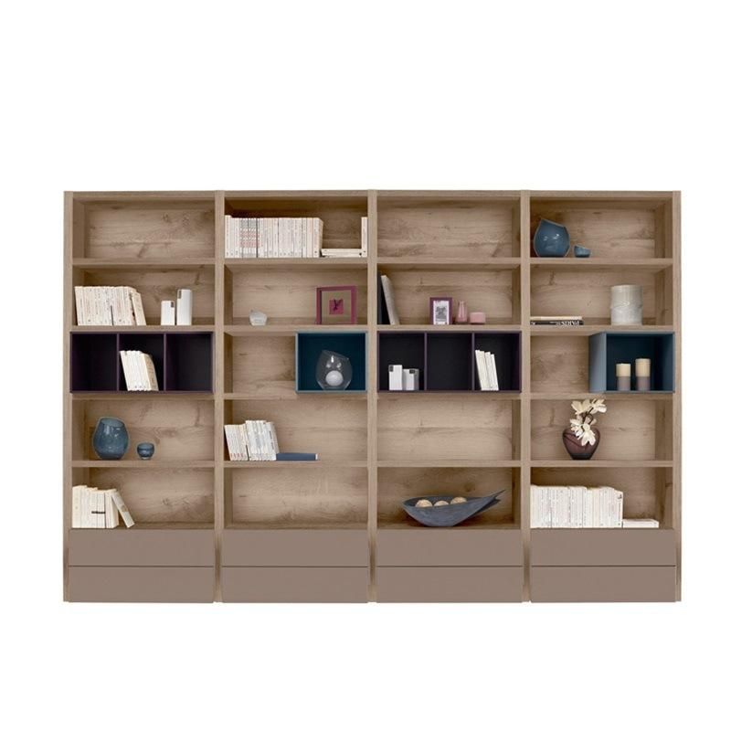 Over-Sized Bookshelves for Books and Decorations