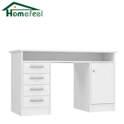 Home Office Modern Wooden Furniture Computer Desk with Shelves