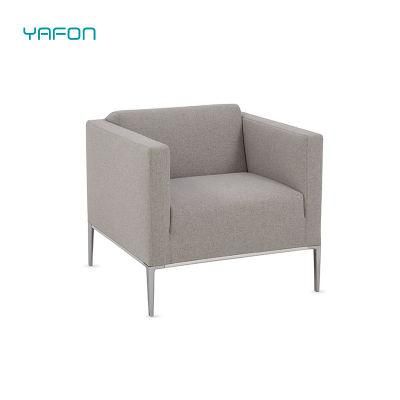 1 Seat 2 Seater Modern Style with Armrest Fabric Sofa Chairs of Lobby 3 Piece Suit
