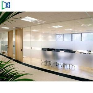 Hot Products Modern Design Aluminium Frame Safe Glass Wall Customized Size Office/Meeting Room Partition