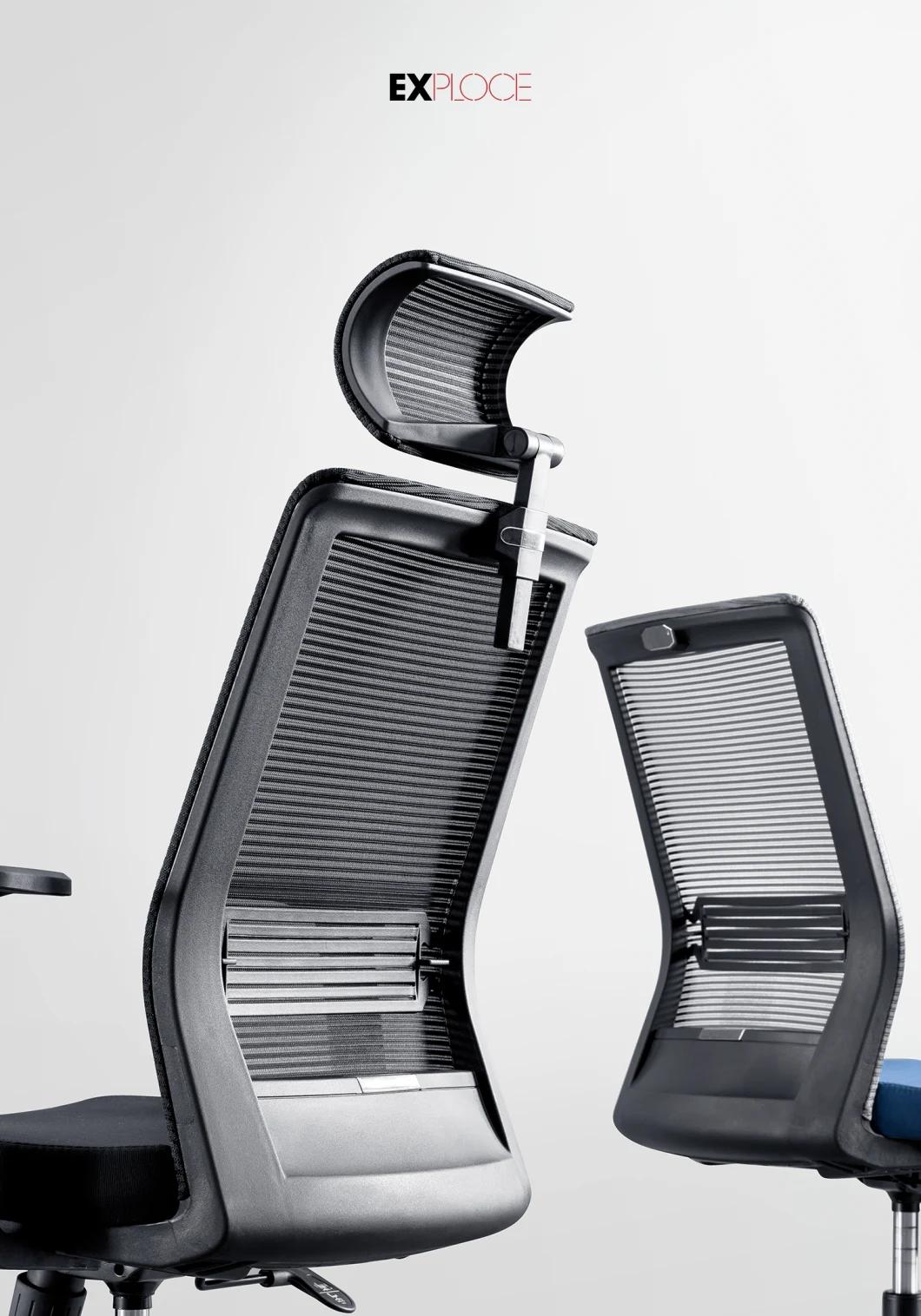 High Elastic Comfortable Office Staff Ergonomic Office Mesh Computer Chair