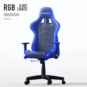 Oneray Hot Sale Factory Made OEM RGB LED Colorful Racing Computer PC Gamer Chair Gaming Chair