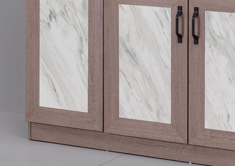 Classic Design MDF Luxury Wooden 4 Doors File Cabinet Office Storage Cabinet