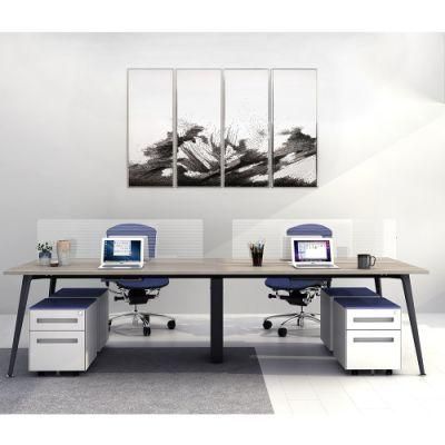 Top Selling Popular Type 4 Seater Modern 4 Person Office Computer Workstation at Low Price