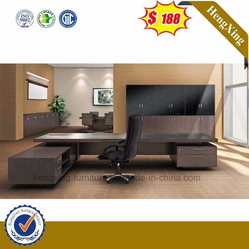 CEO Melamine MDF Office Furniture L-Shape Executive Desk (HX-NT3101)