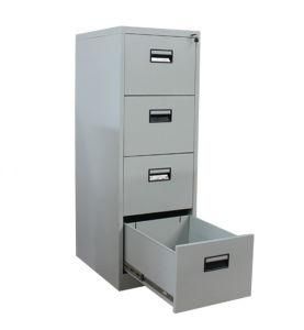 Luoyang Office Steel Storage Furture Light Grey 4 Drawer File Cabinet