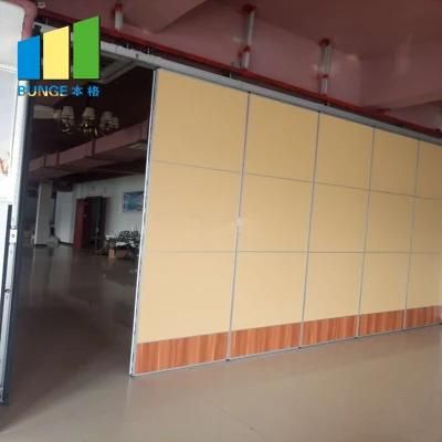 Singapore Restaurant Wall Divider Conference Room Acoustic Operable Partition Wall