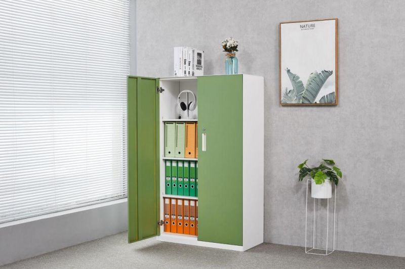 Wholesale Cheap Green Wardrobe Cabinet Bedroom Furniture Wood Wardrobe Cabinet