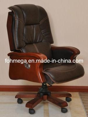 Funtional Recliner Leather Executive Reclining Office Chair (FOH-B93)