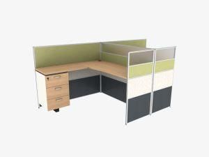 2 Person Wood Desk Office Used Workstation Office Used Computer Desk