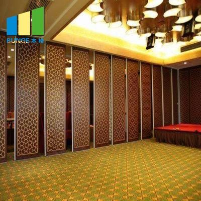 Collapsing Bi-Fold Doors Acoustic Movable Room Divider Partition