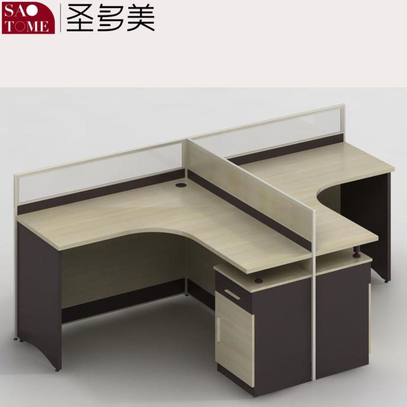 Office Furniture Co-Directional Double Seat Office Desk