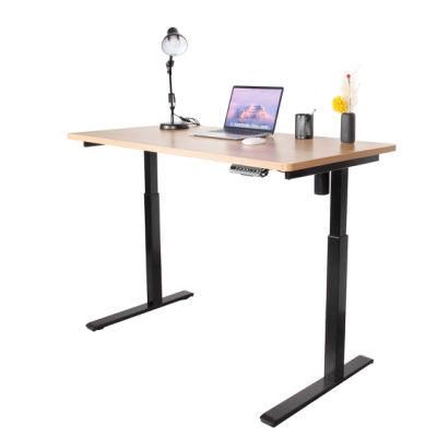 Single Motor Adjustable Standing Desk Metal Frame Height Adjustable Desk