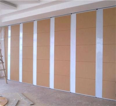 Acoustic Movable Soundproof Hotel Folding Fabric Panel Finished Partition Walls
