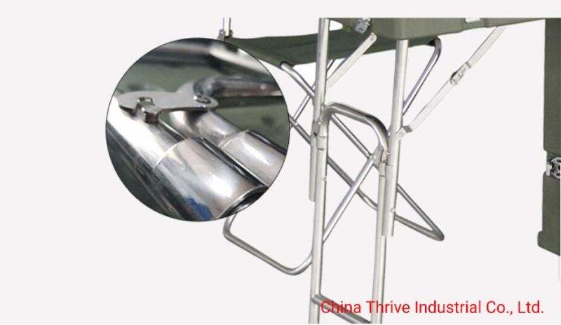 Foldable Mobile Military Command Desk Single Conductor Table
