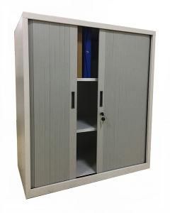 Half Height Metal Tambour Roller Door File Cabinet / Small Filing Cabinet