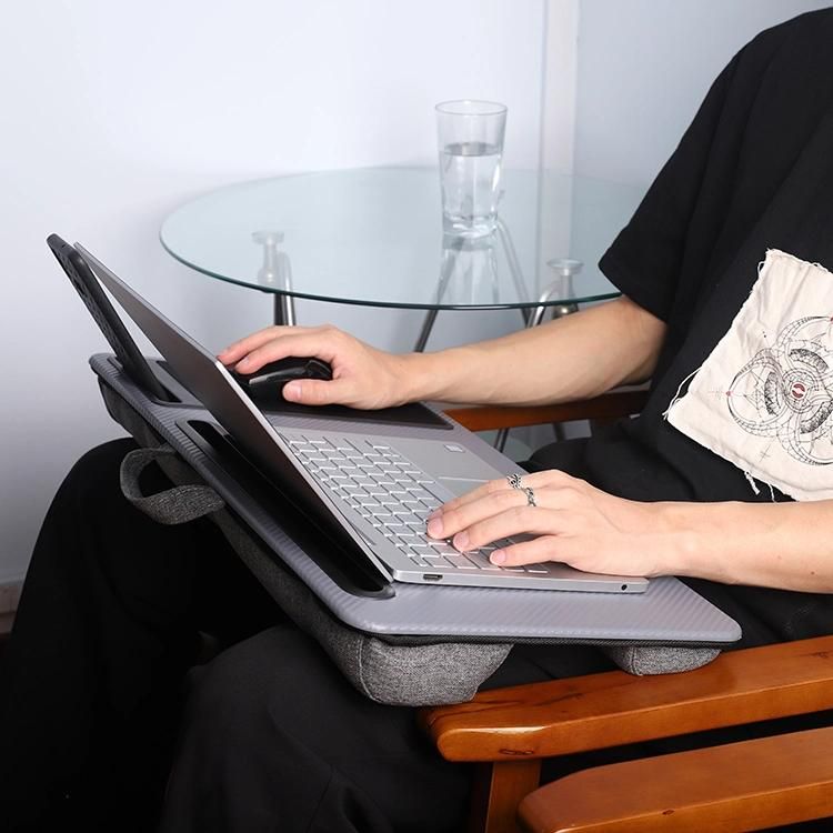 Ergonomic Portable Multifunction Computer Desk Lap Traylaptop Laptop Desk Tray with Cushion