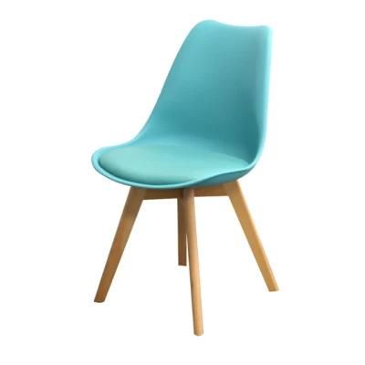 Home Furmiture Wooden Legs PU Leather Nordic Dining Furniture Dining Chairs