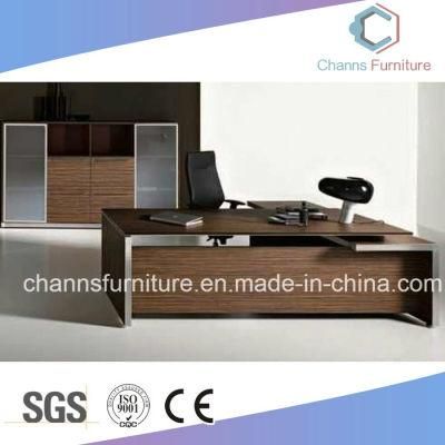 Hot Selling Brown L Shape Laptop Office Table
