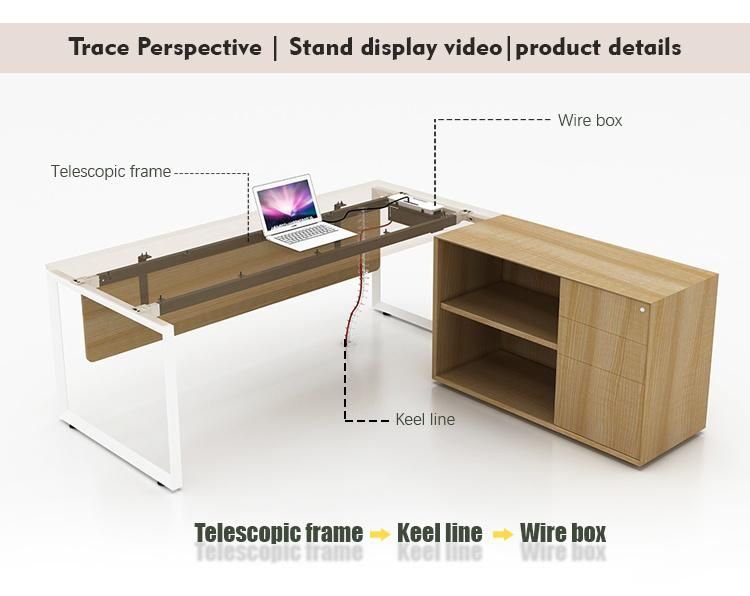 Modern Luxury China Office Furniture CEO Manager Executive Desk