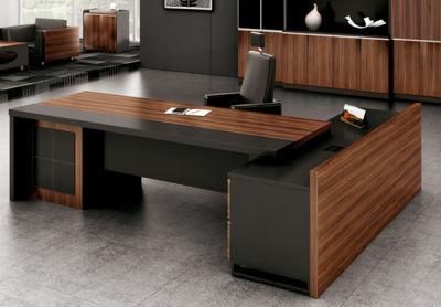 Guangzhou Modern MFC High Quality Hot Selling Executive Office Desk (FOH-HMA281)