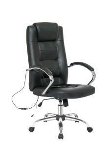 Racing Office Classical Office Chair with Rocker Mechanism Leather Gaming Height-Adjustable Desk Chair