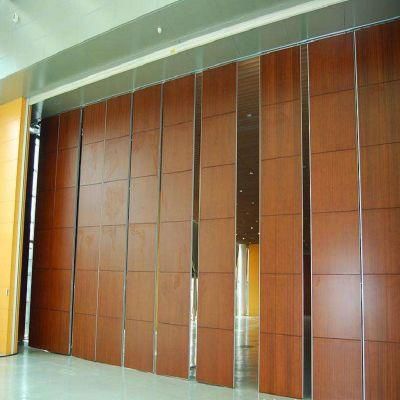 Banquet Hall Acoustic Movable Walls Sliding Doors Folding Room Partitions for Hotel