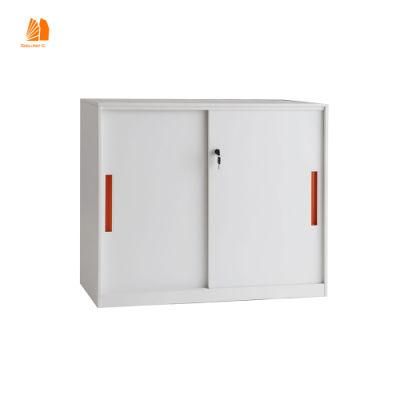 Knock Down Office Furniture File Storage Cabinet Cupboard Sliding Door