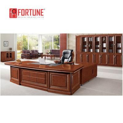 Luxury Design Walnut Large Office Desk for Sale
