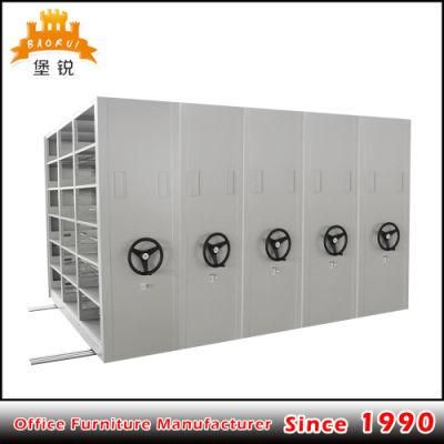 Steel Mass Compactor Mobile Shelving for Documents