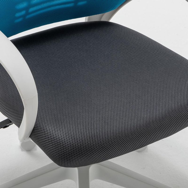 Factory Price Plastic Mesh Fabric Ergonomic Office Chairs Desk Chairs Waiting Rolling Conference Chairs for Meeting Room