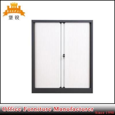 Steel Office 2 Doors Wholesale Storage Tambour Cabinet