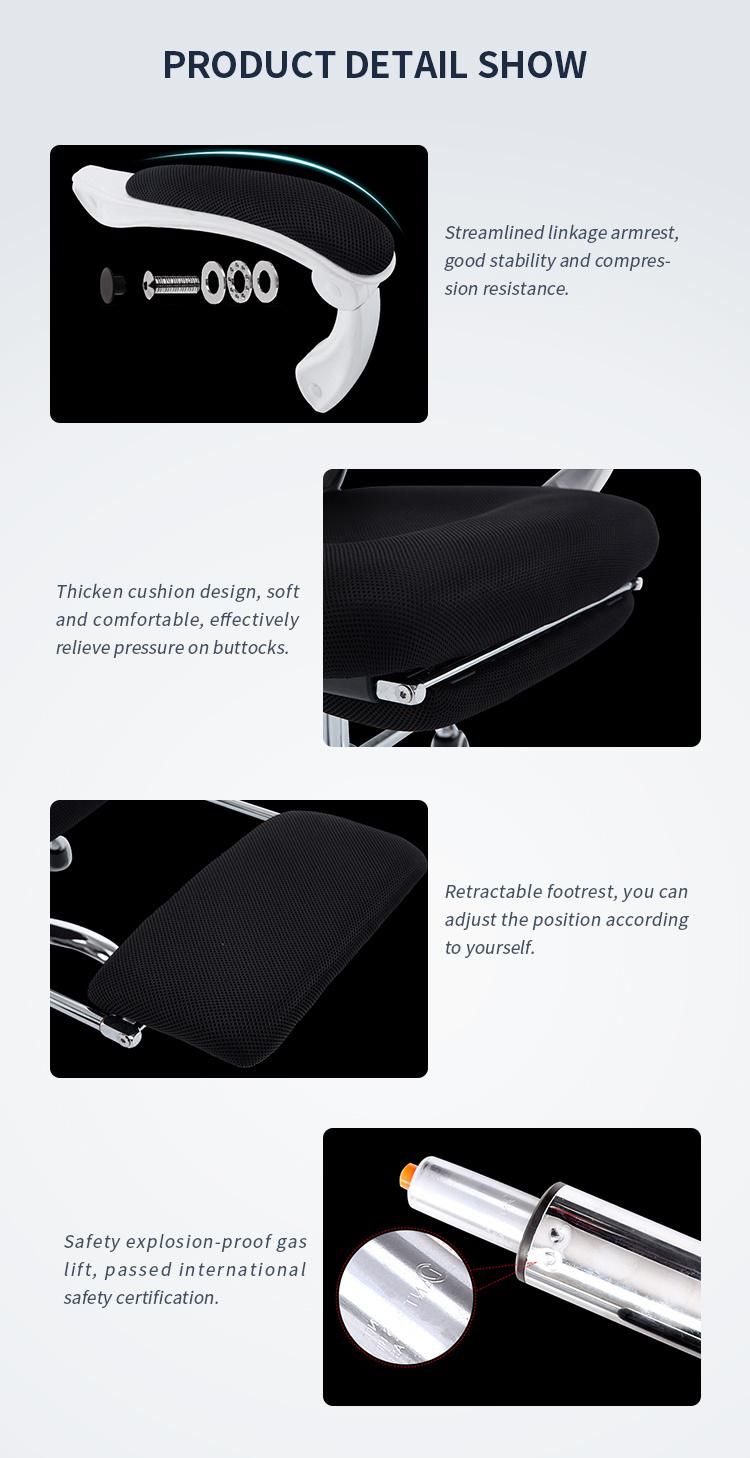 Hot Selling Ergonomic Office Very Cheap Gamer Classic Chair Designs Chair Swivel with Footrest