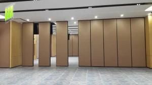 Sound Insulation Sliding Track Aluminium Movable Partition Wall Systems