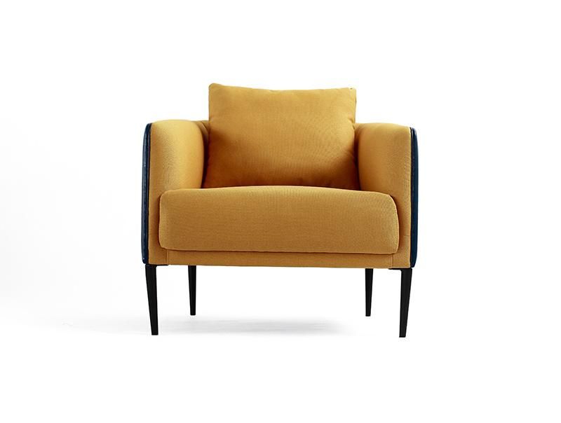 Modern High Quality Leisure Fabric PU Leather Office Sofa