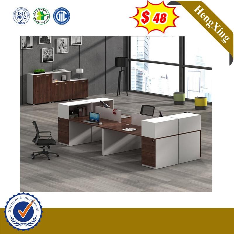 Durable Modular Panel Office Workstation Clusters for 4 Person (HX-8NR0085)