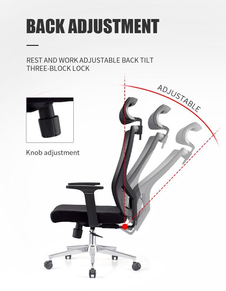 BIFMA Wholesale Project Mesh Swivel Home Office Furniture Computer Parts Folding Office Chairs with Footrest