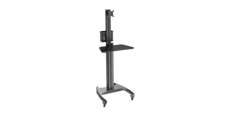 Mobile Computer Workstation Single Monitor 10-24" (PC 1601AS)
